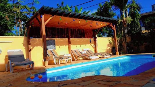 Jolie Villa Santa Avec Piscine Pointe aux Piments Ngoại thất bức ảnh